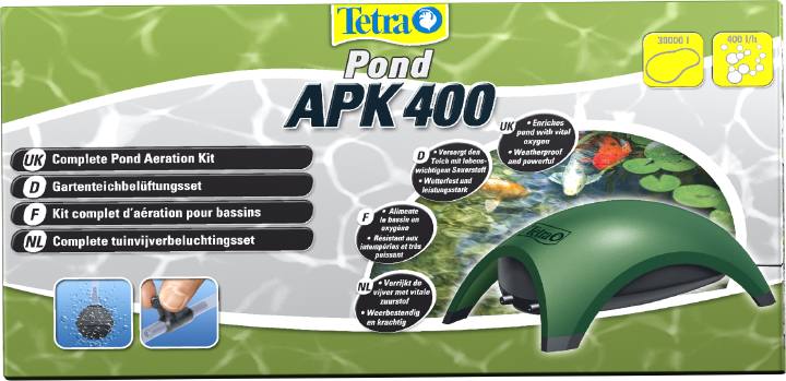 Tetra Pond APK 400 Gartenteichbelüftungsset
